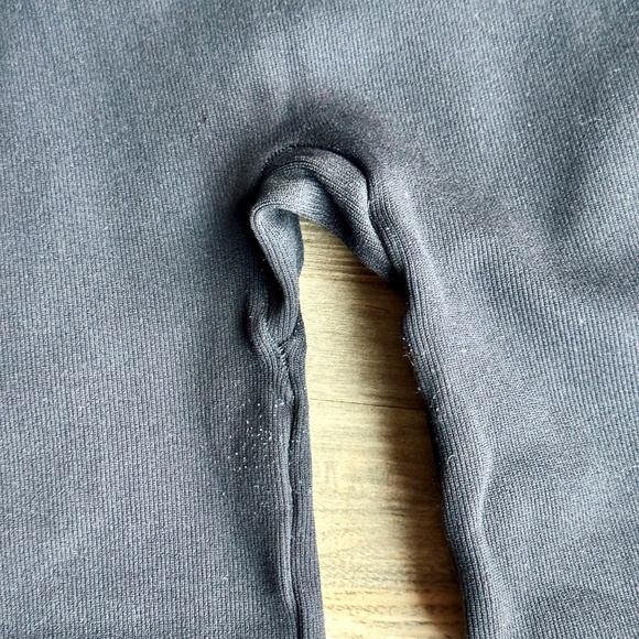 Spanx Look At Me Now Seamless Black Ankle Zip Leggings Size 1X - Picture 5 of 15